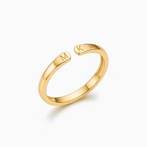 Mavie Initialen Ring