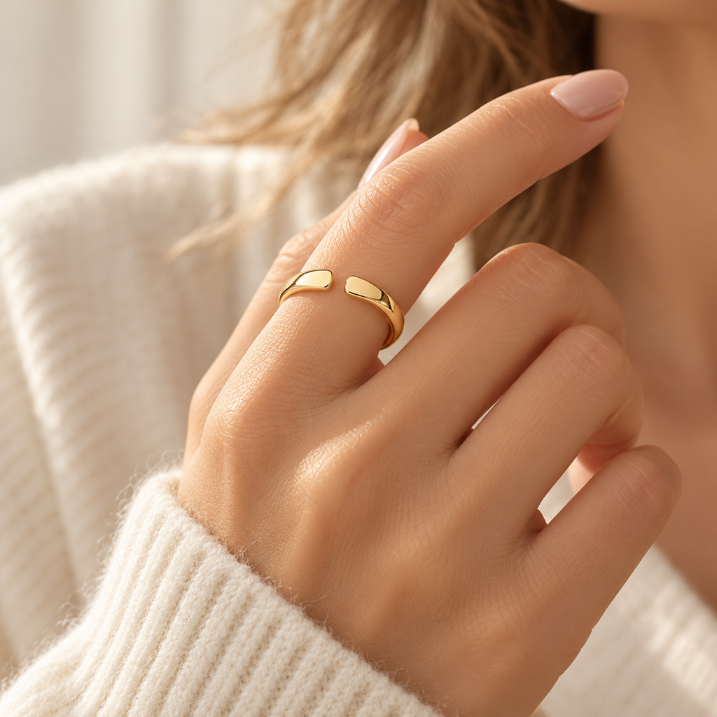 Mavie Initialen Ring